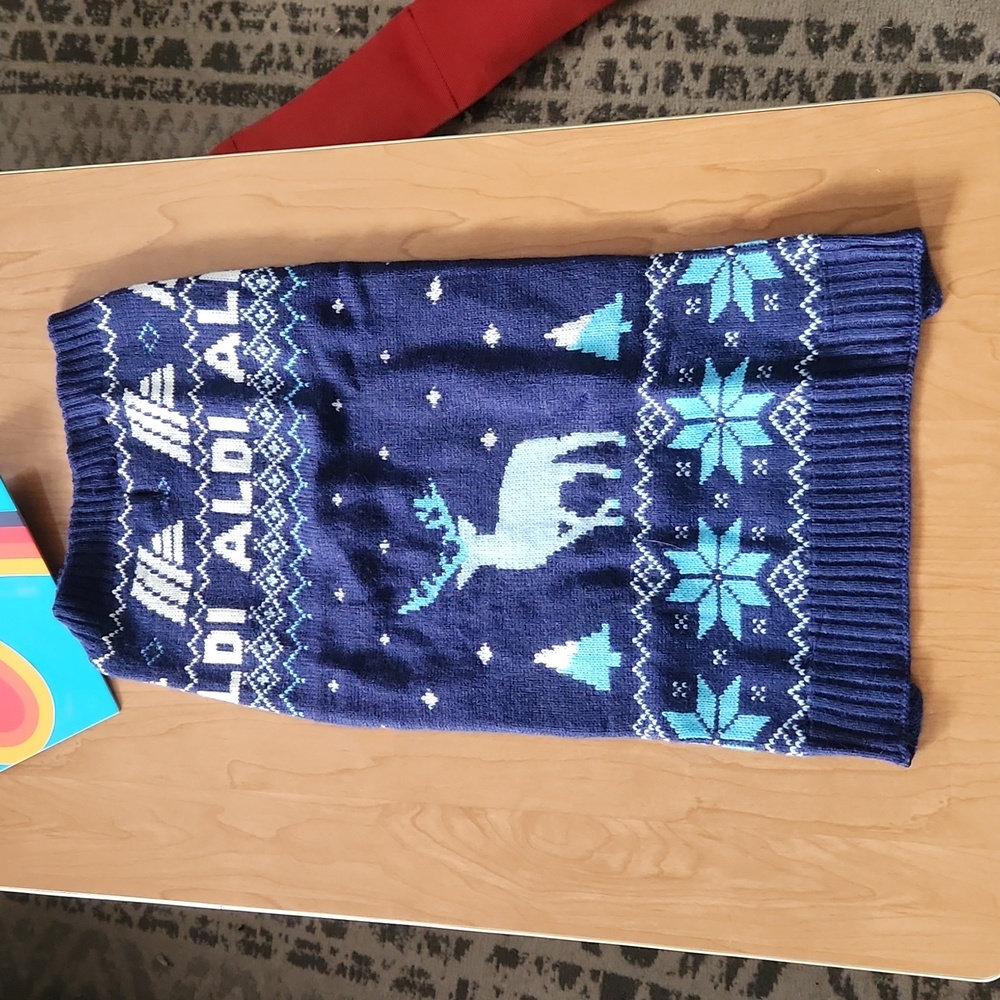 Large Aldi dog sweater